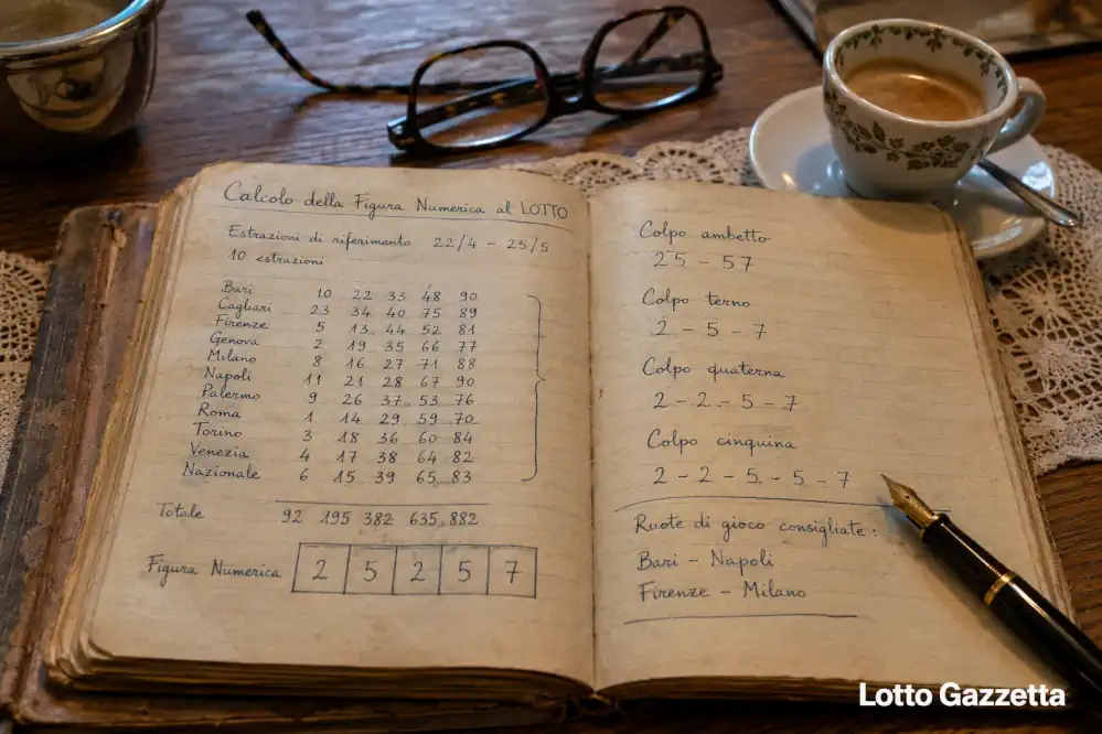 Ruota di Figura della Nonna: caso 64 6 Lotto, Ruota di Figura della Nonna, metodo Lotto, figura numerica, cinquina Lotto, ambata, caso 22 verificato, caso 64 attivo