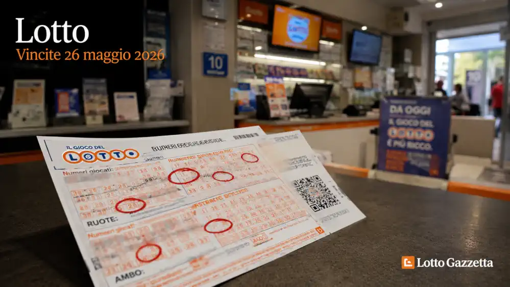 Vincite Lotto 26 maggio 2026: Veneto in festa 2 Vincite Lotto 26 maggio 2026: Veneto in festa