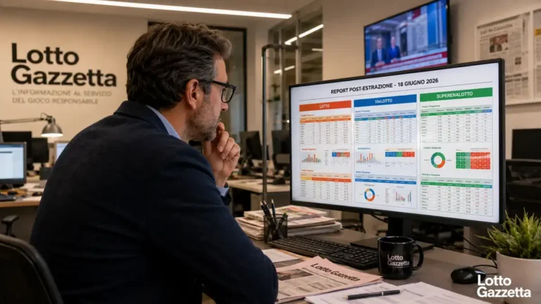 Estrazioni Lotto 10eLotto e SuperEnalotto 18 giugno 2026 1 Estrazioni Lotto 10eLotto e SuperEnalotto 18 giugno 2026