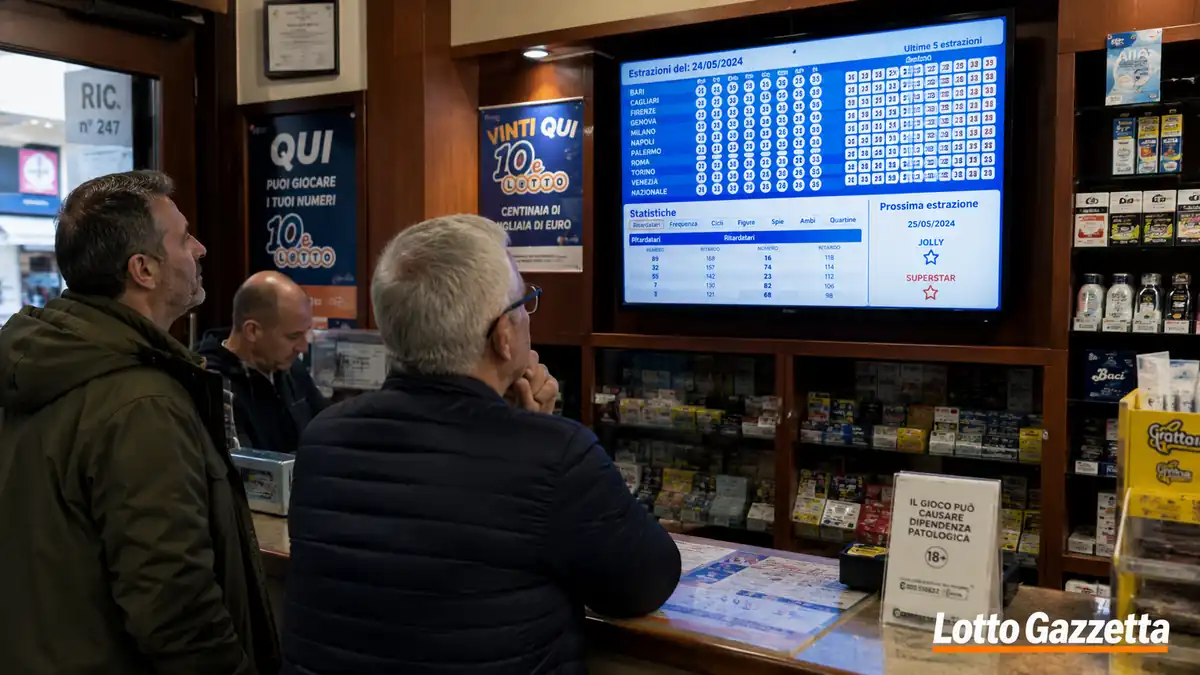 Estrazioni Lotto 10eLotto e SuperEnalotto 20/06/2026 3 Estrazioni Lotto 10eLotto e SuperEnalotto 20/06/2026