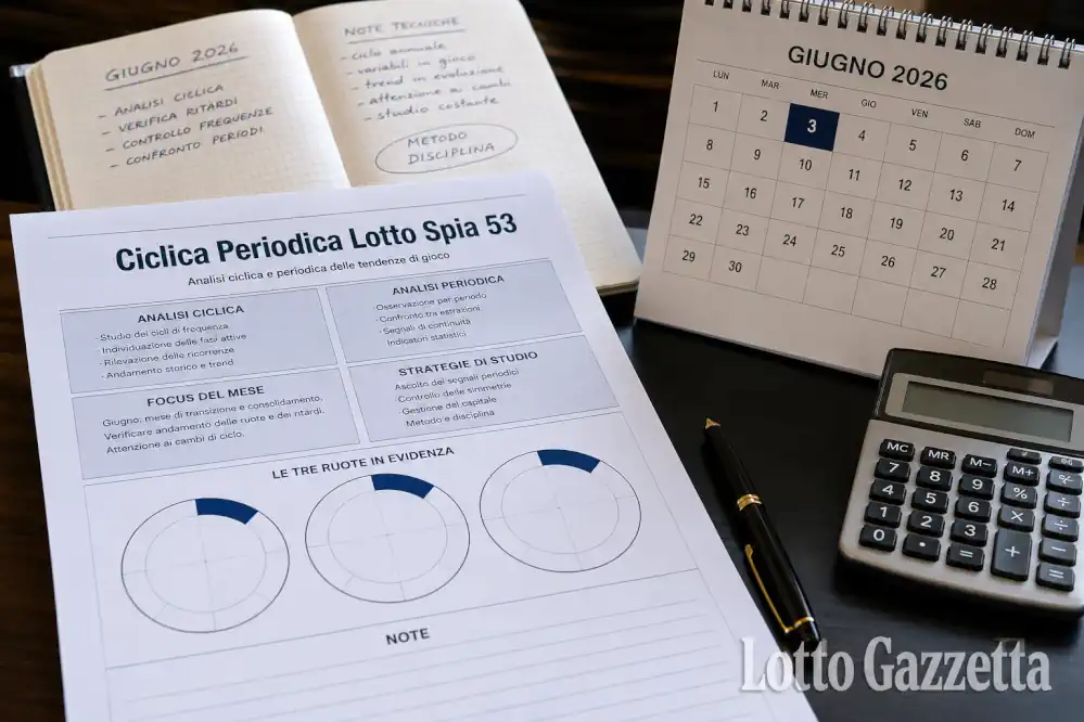 Ciclica Periodica Lotto Spia 53: analisi forte