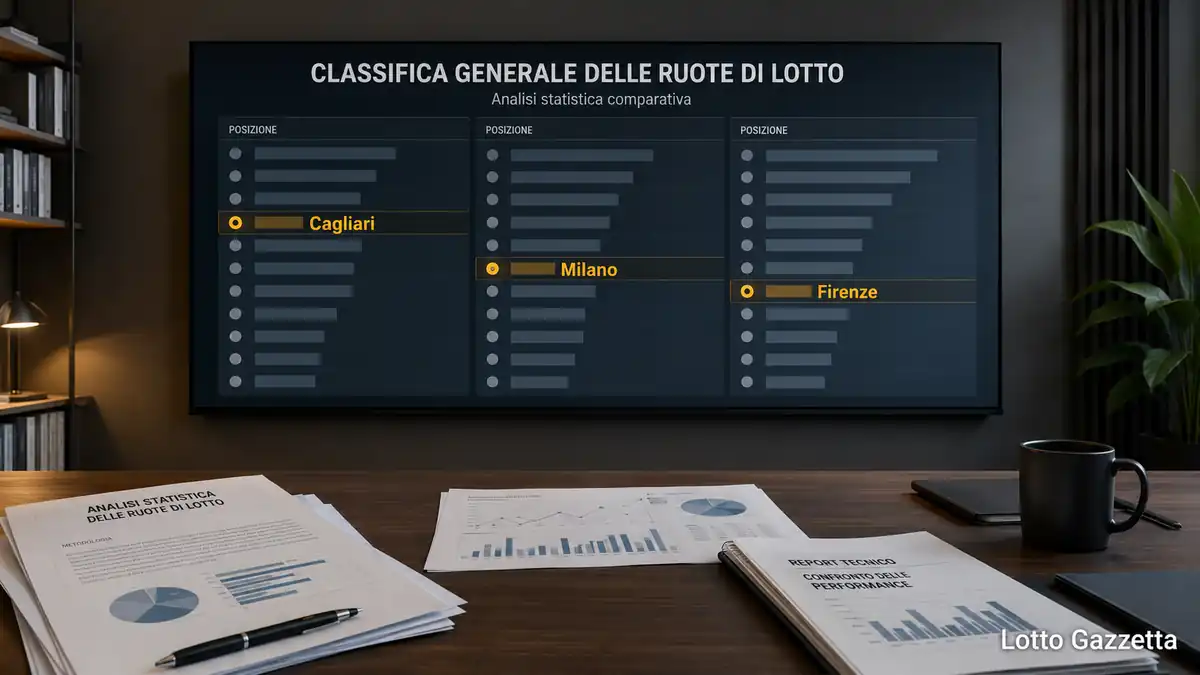 Osservatorio Ruote Lotto: Cagliari guida l’analisi 4 Osservatorio Ruote Lotto: Cagliari guida l’analisi