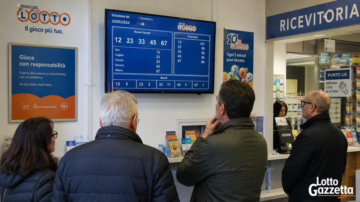 Estrazioni Lotto 10eLotto SuperEnalotto 25 giugno 2026 4 Estrazioni Lotto 10eLotto SuperEnalotto 25 giugno 2026