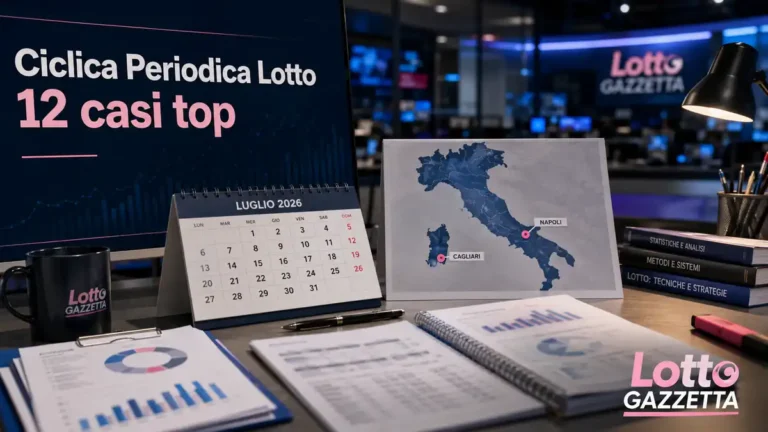 Ciclica Periodica Lotto: 12 casi top 7 Ciclica Periodica Lotto: 12 casi top