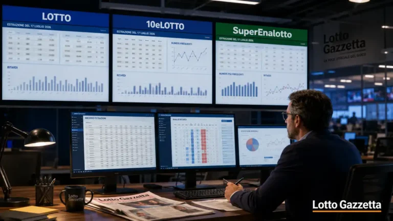 Estrazioni Lotto 10eLotto SuperEnalotto 18/7/26 1 Estrazioni Lotto 10eLotto SuperEnalotto 18/7/26