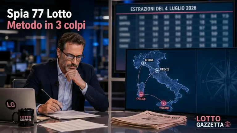 Spia 77 Lotto: metodo forte in 3 colpi 7 Spia 77 Lotto: metodo forte in 3 colpi
