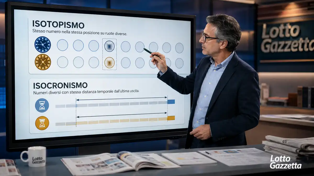 Numeri ripetuti, isotopi e isocroni nelle estrazioni del Lotto 2 Numeri ripetuti, isotopi e isocroni nelle estrazioni del Lotto