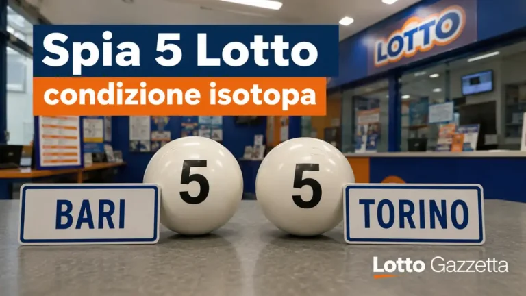 Spia 5 Lotto: 6 casi positivi e segnale forte