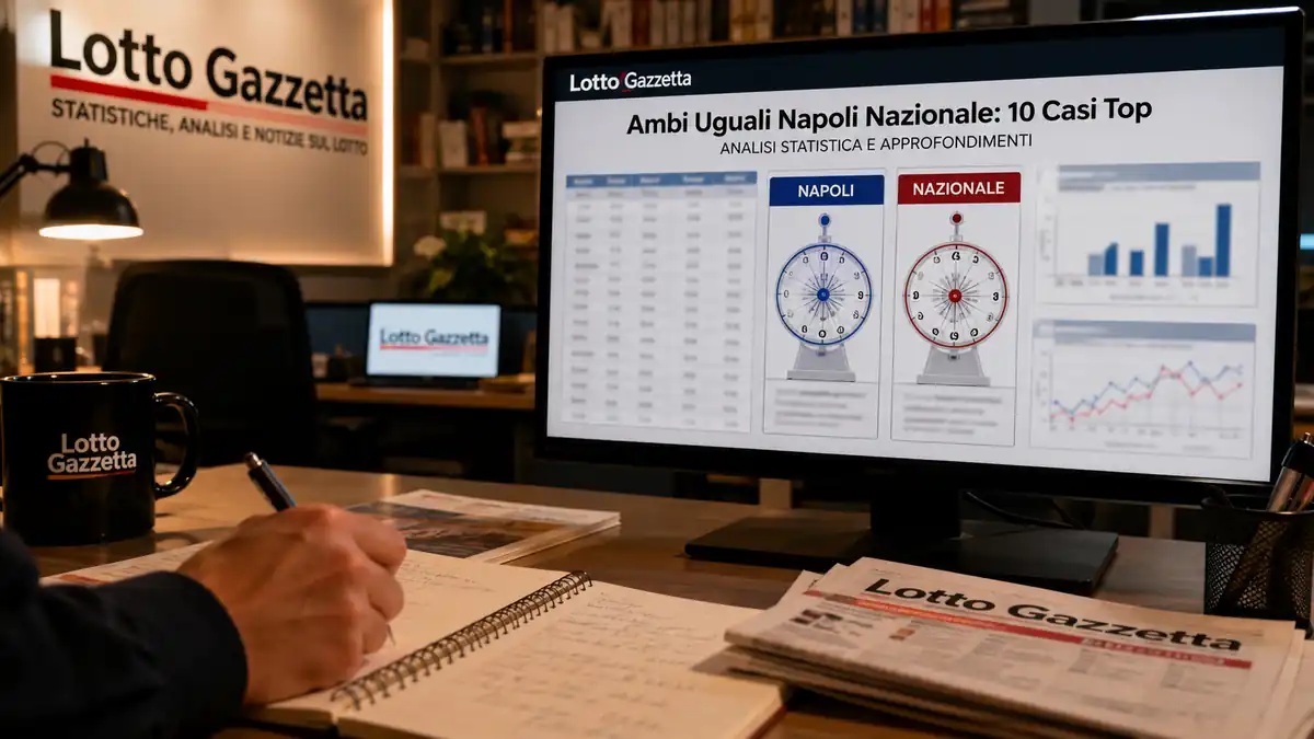 Ambi Uguali Napoli Nazionale: 10 Casi Top 4 Ambi Uguali Napoli Nazionale: 10 Casi Top