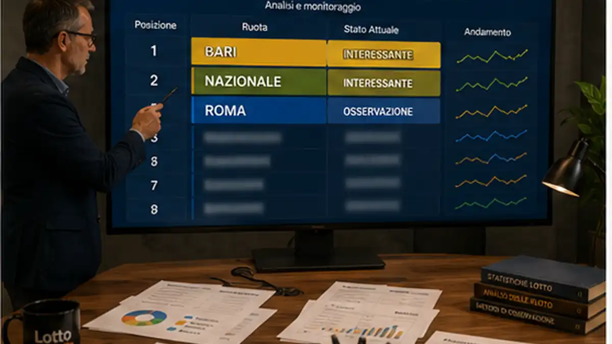 Osservatorio Ruote Lotto: il comparto pugliese guida l’analisi 4 Osservatorio Ruote Lotto: il comparto pugliese guida l’analisi