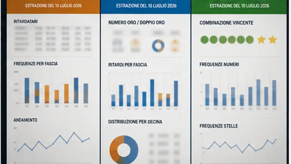 Estrazioni Lotto 10eLotto SuperEnalotto 10 luglio 2026 4 Estrazioni Lotto 10eLotto SuperEnalotto 10 luglio 2026