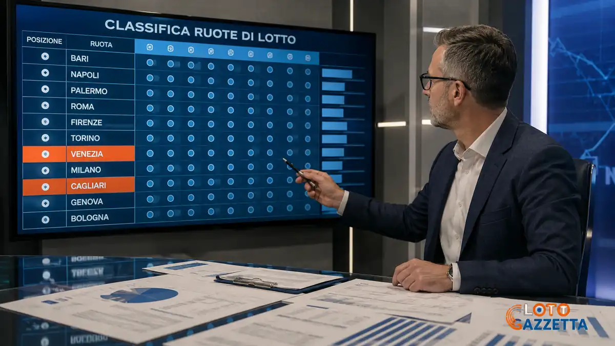 Osservatorio Ruote Lotto: Cagliari e Venezia 4 Osservatorio Ruote Lotto: Cagliari e Venezia