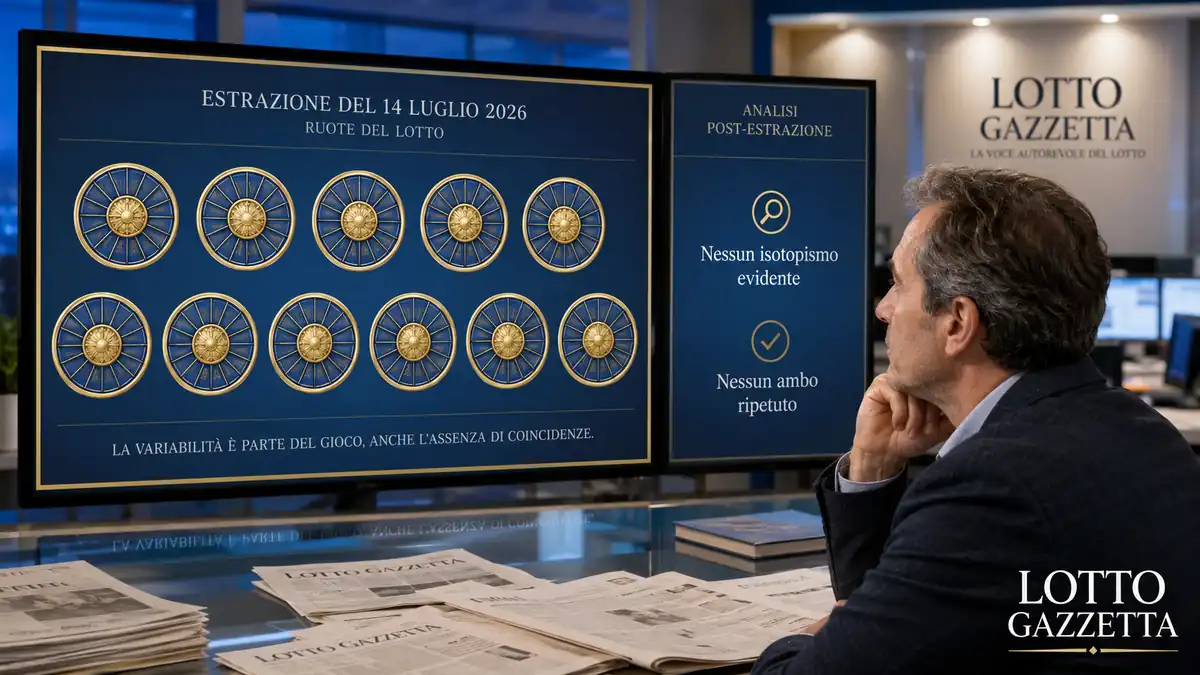 Numeri ripetuti, isotopi e isocroni nelle estrazioni del Lotto 5 Numeri ripetuti, isotopi e isocroni nelle estrazioni del Lotto
