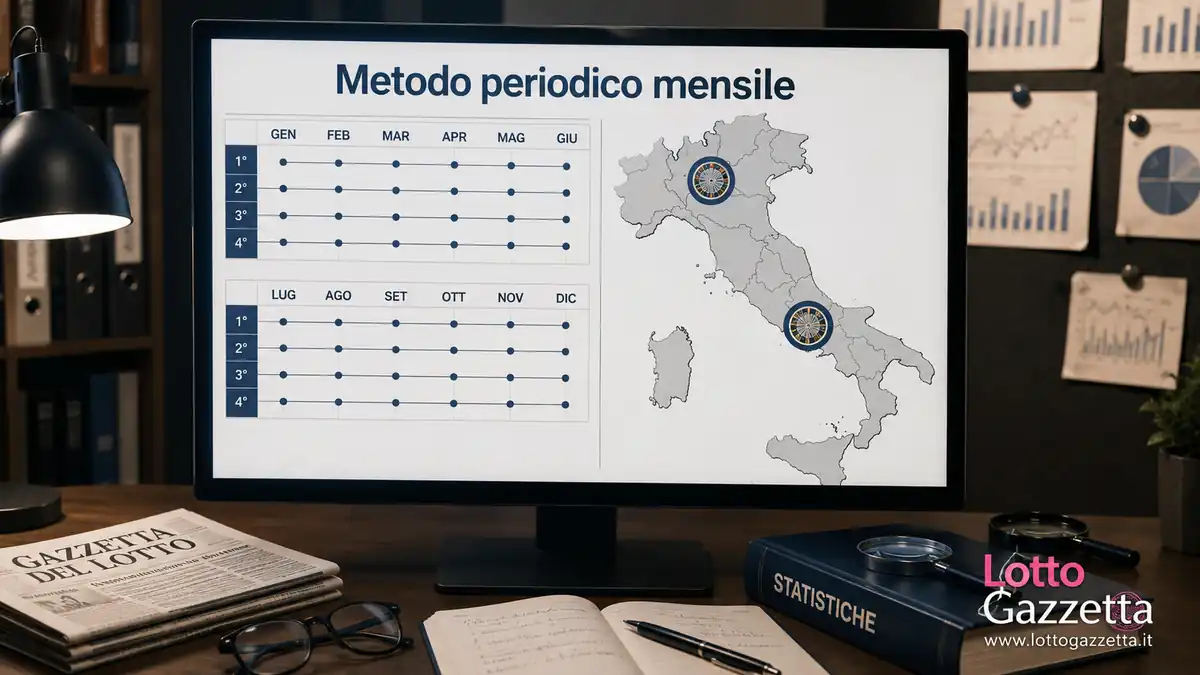 Ciclica Periodica Lotto: 12 casi top 5 Ciclica Periodica Lotto: 12 casi top