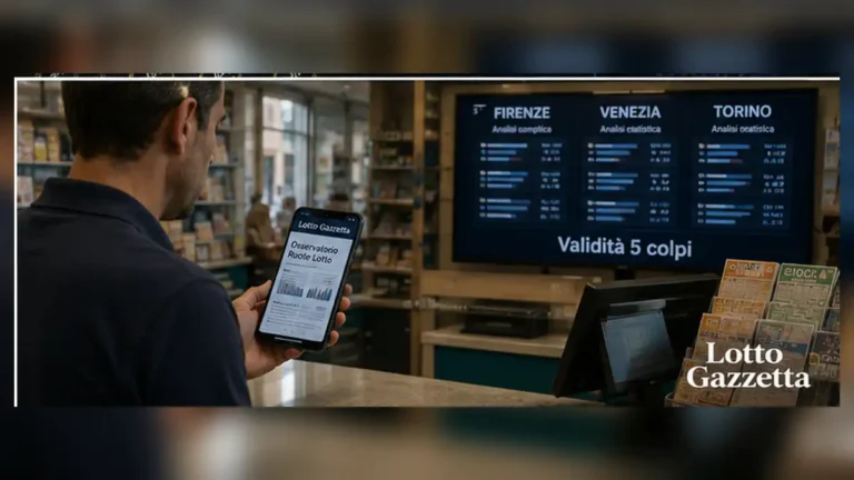 Osservatorio Ruote Lotto: Firenze guida il 18 luglio 4 Osservatorio Ruote Lotto: Firenze guida il 18 luglio