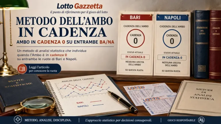 Metodo dell’ambo in cadenza: quando la verifica storica merita attenzione 2 Metodo dell’ambo in cadenza: quando la verifica storica merita attenzione