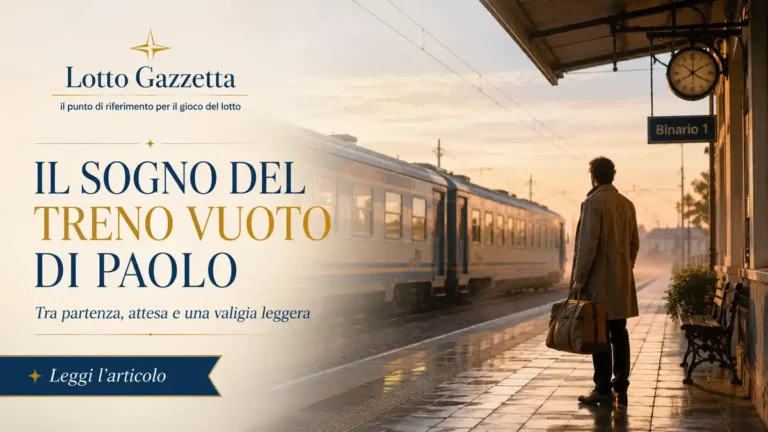 Il sogno del treno vuoto di Paolo: quando restare sul marciapiede parla di attesa