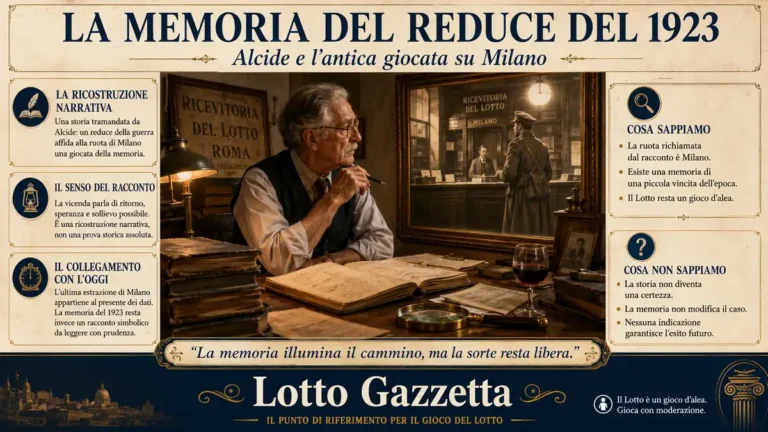 La memoria del reduce del 1923 e il banco di Alcide