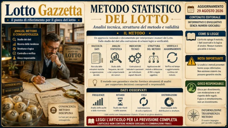 Metodo della 17ª estrazione del mese: nove riscontri nella verifica storica 2 Metodo della 17ª estrazione del mese: nove riscontri nella verifica storica