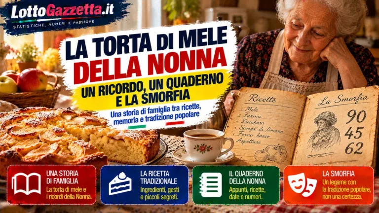 Torta di mele della Nonna: il ricordo di sua madre torna in cucina