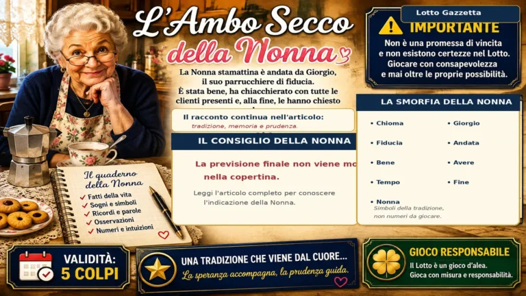 La giocata responsabile della Nonna: una lezione nata per strada 3 La giocata responsabile della Nonna: una lezione nata per strada
