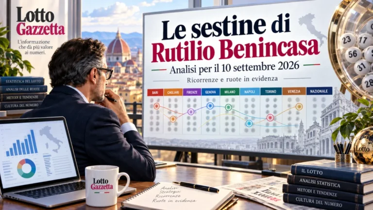 Sestine di Rutilio Benincasa per il 10 settembre 2026: leggere prima di scegliere