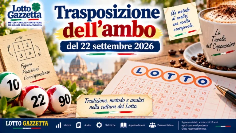 Trasposizione dell’ambo del 22 settembre 2026: il metodo torna alla sua regola originaria 2 Trasposizione dell’ambo del 22 settembre 2026: il metodo torna alla sua regola originaria