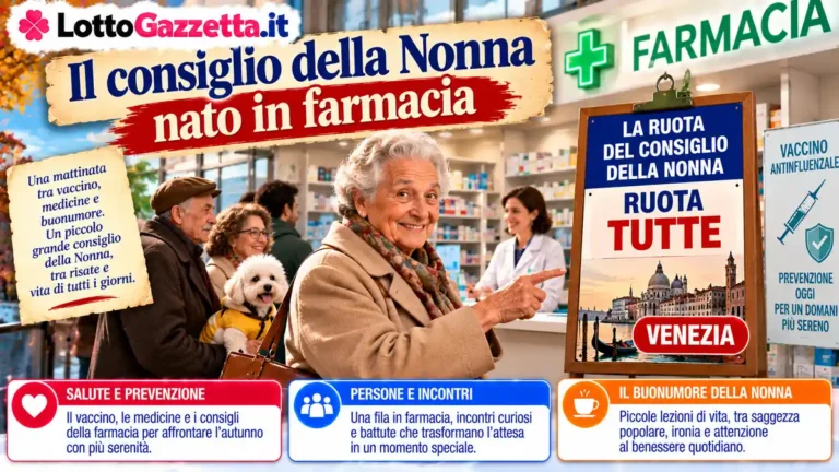 Il consiglio della Nonna nato in farmacia: una visita tra risate e saggezza