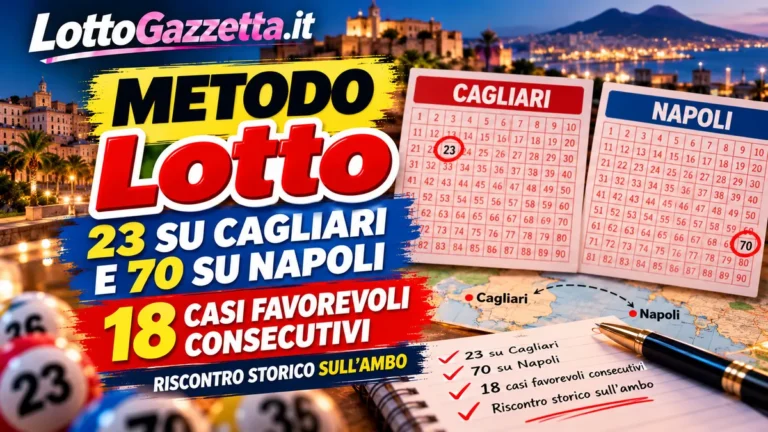 Metodo Lotto verificato: la forza di una condizione doppia