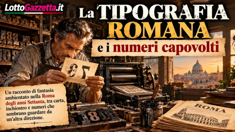 La tipografia romana e i numeri capovolti: storia dal banco del 31 ottobre 2026 51 La tipografia romana e i numeri capovolti: storia dal banco del 31 ottobre 2026