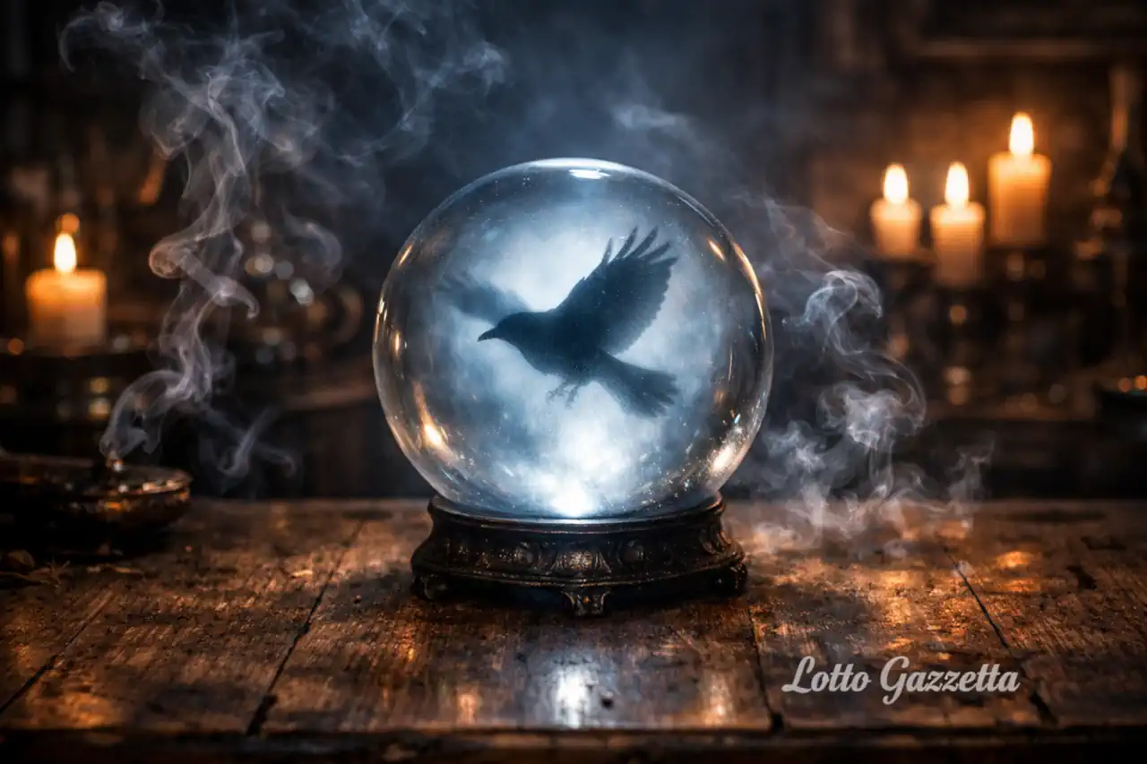 La Visione del Corvo di Madame Cassiopea: Numeri dall’Aldilà