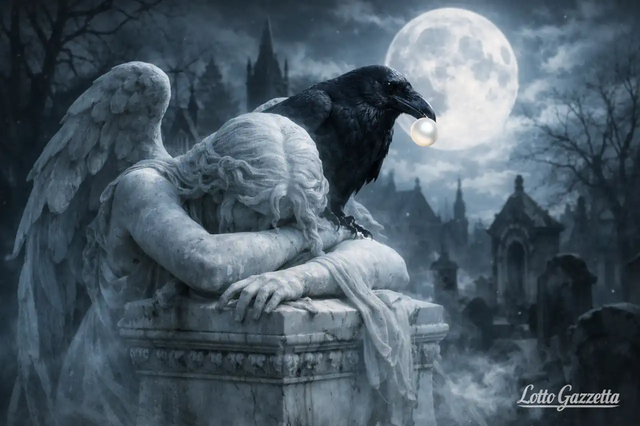 La Visione del Corvo di Madame Cassiopea: Numeri dall'Aldilà 9 La Visione del Corvo di Madame Cassiopea: Numeri dall'Aldilà