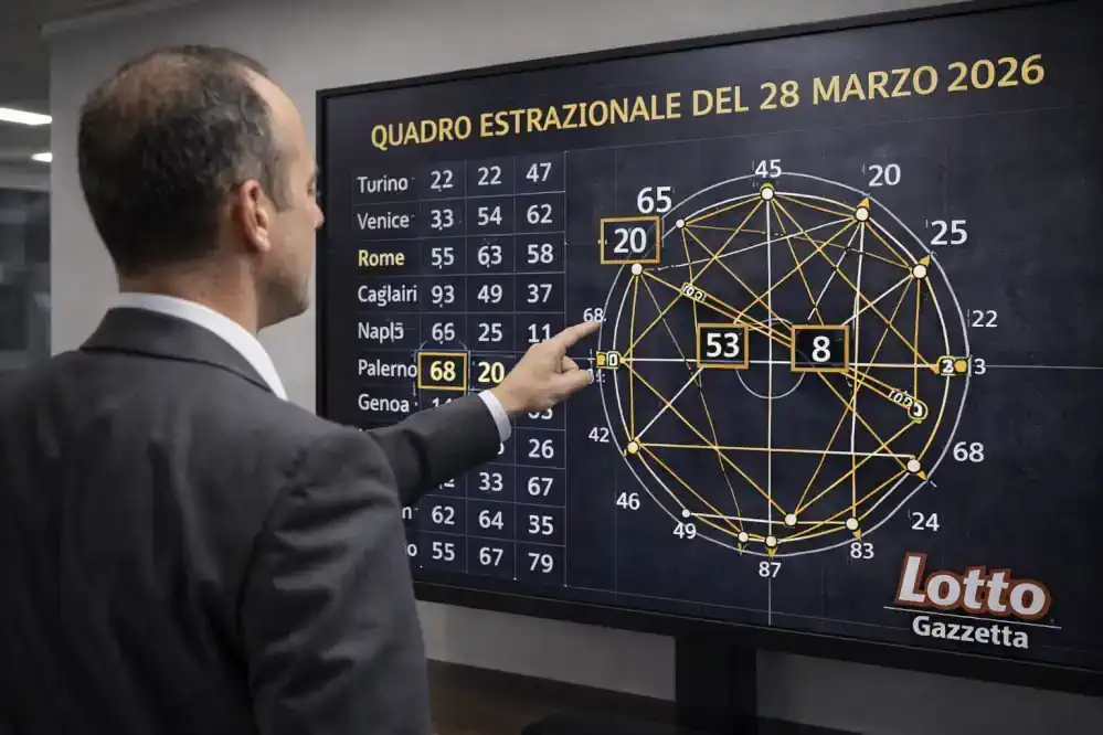 Estrazione Lotto 28 marzo 2026: 20 basi forti 7 Estrazione Lotto 28 marzo 2026: 20 basi forti