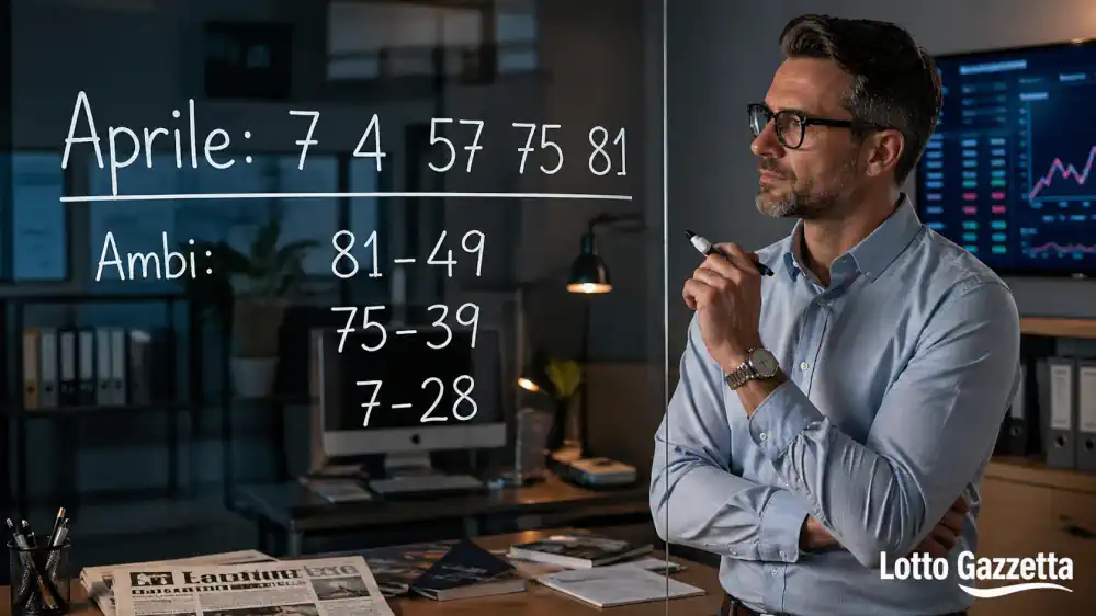 Agrippa e Rutilio: la Tavola di Aprile sul Lotto 7 Agrippa e Rutilio: la Tavola di Aprile sul Lotto