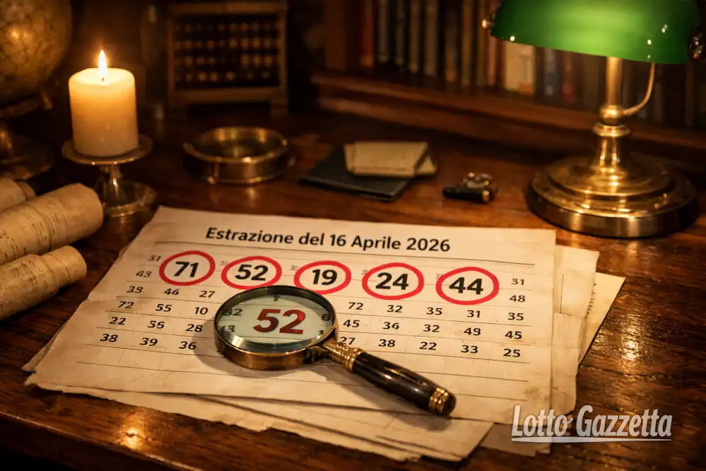 Analisi Lotto 16 aprile: 71 isotopo tra Bari e Napoli