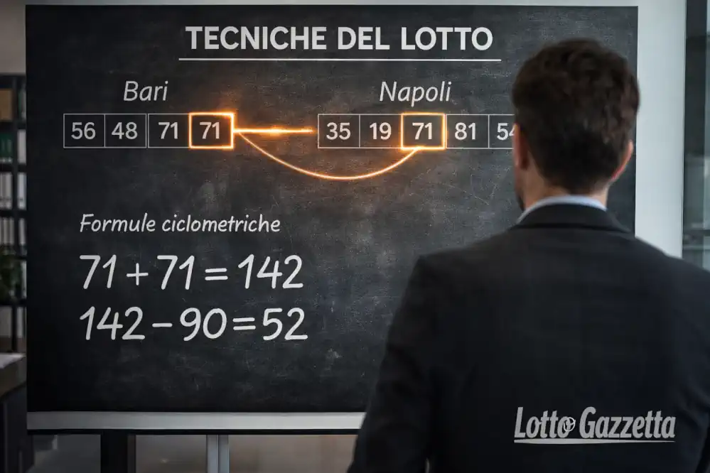 Analisi Lotto 16 aprile: 71 isotopo tra Bari e Napoli 6 Analisi Lotto 16 aprile: 71 isotopo tra Bari e Napoli