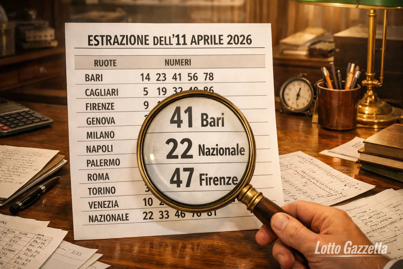 Analisi Lotto 11 aprile 2026: ritardi e terni chiave 4 Analisi Lotto 11 aprile 2026: ritardi e terni chiave