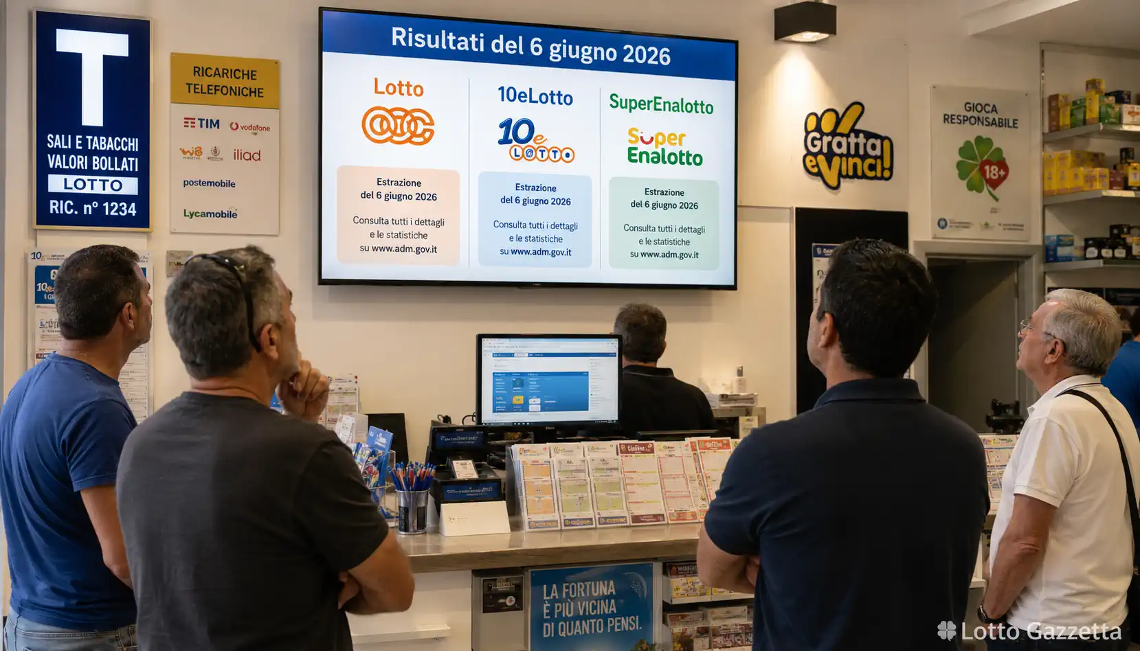 Lotto 6 giugno, 10eLotto e SuperEnalotto concorso 90 3 Lotto 6 giugno, 10eLotto e SuperEnalotto concorso 90